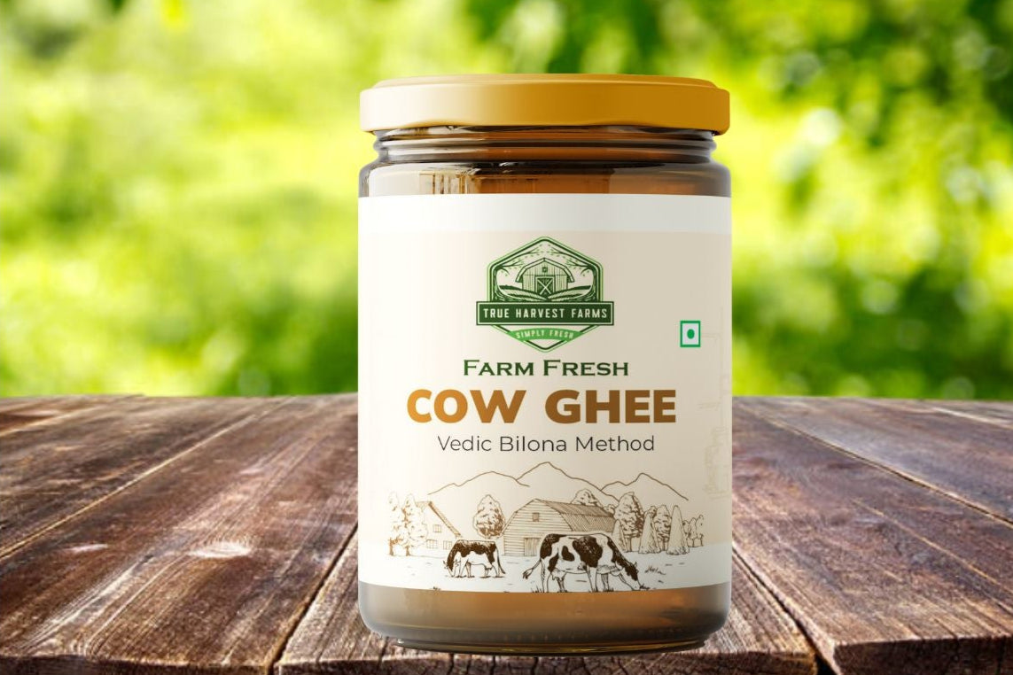 TRUE HARVEST Farm Fresh Bilona Cow Ghee